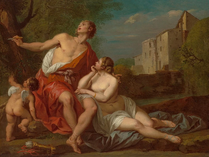 1699-Étienne Jeaurat - Ercole e Onfale